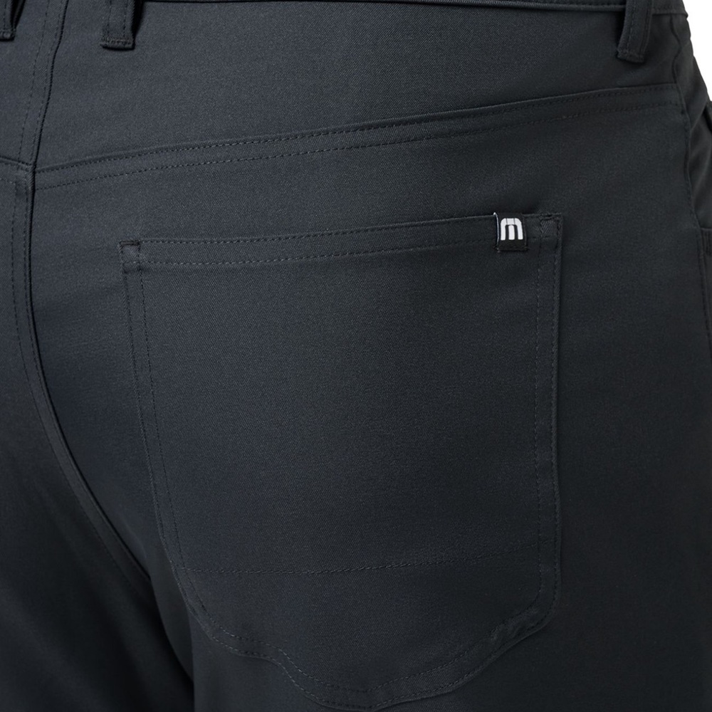 Travis Mathew  Black Mens Pants 32" open to close flat front pants